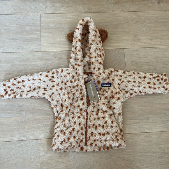 Patagonia Baby Furry Friends Hoody, Size 3-6M. - Picture 2 of 8